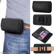 Nylon Mobile Phone Holster | Universal Belt Clip Pouch Case for Cell Phones