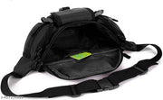 waist bag tool bag sling bag for men bag bean bag Waist Bag for Women and Men Fanny Pack with 5-Zipper Pockets Waist Pouch for Hiking, Travel, Camping, Running, Sports Outdoors and Adventures