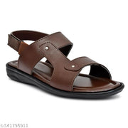 MOSHTO MEN Black Brown  sandal for men