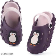 Kids Fancy Clogs /Crocs /Sliper /Floter For Girls & Boys In Purple.