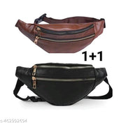 WAIST POUCH (TEN.BLACK) COLOUR QTY(2)