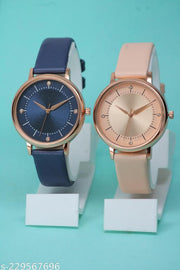 New Ethnic Flower Designer Leather Belt Analog Watches for Women Watches for Girls