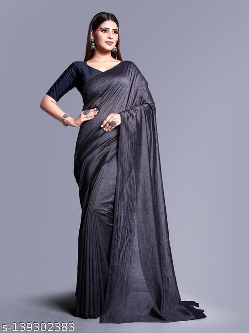 SITANJALI FANCY GOERGETTE SAREE WITH UNSTITCHED BLOUSE