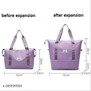 Large Capacity Travel Bag, Heavy Quality Lightweight Waterproof Travel bag, Easy to carry, Traveling Bag for women, 40cm Expandable Travel Bag