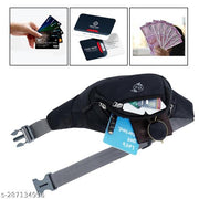 Hazrat  Black Waist Bag