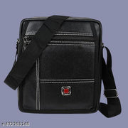 Cool Indians PU leather sling bag, Cross Body Bag Men’s | Stylish Shoulder Bag Men | Versatile Hand Bag for Men | Ideal for Travel & Office | Sling Bag Mini Passport Shoulder Strap Bag