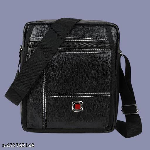 Cool Indians PU leather sling bag, Cross Body Bag Men’s | Stylish Shoulder Bag Men | Versatile Hand Bag for Men | Ideal for Travel & Office | Sling Bag Mini Passport Shoulder Strap Bag