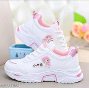 Stylish Pink Casual Sneakers For Women
