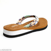 Skytrap Women Brown Nubuck Slippers Flipflop
