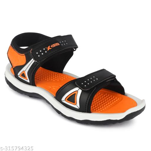 XDOX Men Black Casual Sandal