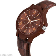 Boys and Men's Exclusive Men Black Boys watch and Men watches Hand watch men Sports gents stylish Leather Belt gift Analog Watch - For Boys