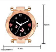 Butterfly Magnetic strap Analog watch for Ladies and Girls
