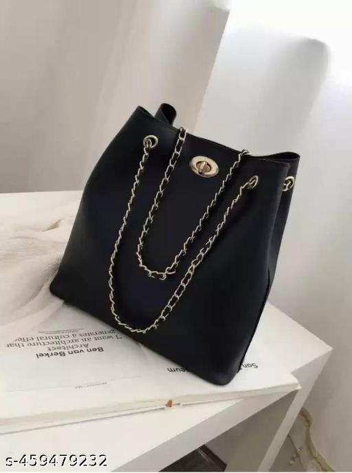 Golden Chain Handle Bag for Women | Stylish Women Bag  | Trending Women Shoulder Bag