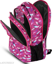 Stylish Printed Backpack - Perfect for School, College, and Travel Adventures for Girls