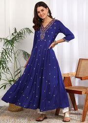 ANARKALI SEQUINNED KURTA