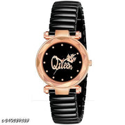 High New Latest Spring Blet Black Dail Women  Watches