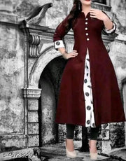Selfi Cotton Branded Kurti