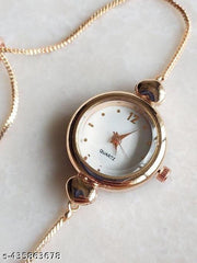 Brosist Analogue Stylish Stainless Steel Rose Gold Chain Strap Watch Stylish Branded for Girls Watches for Women Watches Stylish Branded