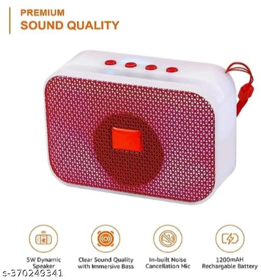 MLA VA WORLD M412SP (Portable Bluetooth Speaker) Dynamic Thunder Sound with High Bass 5 W Bluetooth Speaker 1200mAh Battery (Assorted Colour)