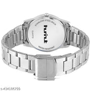 HMXT-152 Playful Pink Stunning Silver Series Women's Chain Analog Watches Classic, Attractive, Professional, top-trendy and stylish Analog Watches for Women/Girls for office, school use