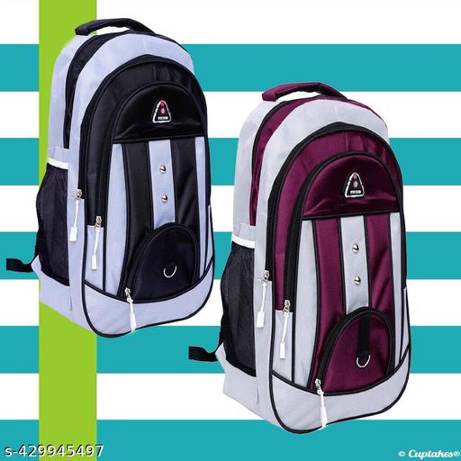 Combo of 2 Backpack Medium Unisex College & School Bags 34 L Laptop Backpack