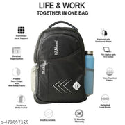 Kunstore 40L Urban Explorer Backpack Versatile Backpack  Everyday Essential Backpack Waterproof Laptop Backpack: Stylish, Durable, and Comfortable Upgrade Your Carry-On Trendy Backpack: Perfect for Work, School, and Travel