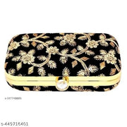 "Sky Wing Embroidered Minimalist Elegance Clutch: Sleek, Compact, and Fashion-Forward Design"