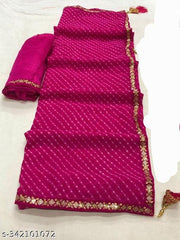 Bandhani saree, Bandhej saree, Lehariya saree, Bandhni saree, pure georgette saree,soft georgette saree, new trending saree, green saree , gotapatti sarees, party wear saree, designer saree, banarsi saree, bollywood saree, celebrity saree, festive saree