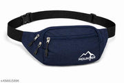 MOUNTER Waist bag for men and women - Anti Theft, Water Resistant, Lightweight and Adjustable Fanny Pack Belt Pouch for Hiking, Travel & Outdoor Sports