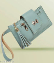 Women Hand Clutch Magnetic Button