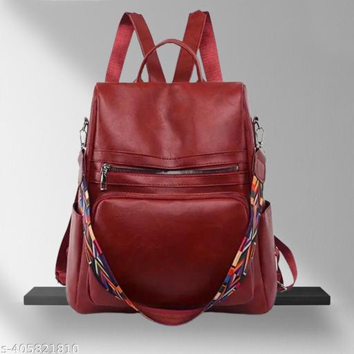 BohoBuzz Premium Waterproof Backpack For College Girls | Women Office Bag Durable & Daily Usable (Backpack,bag,backpack for women women bag fashion,stylish)