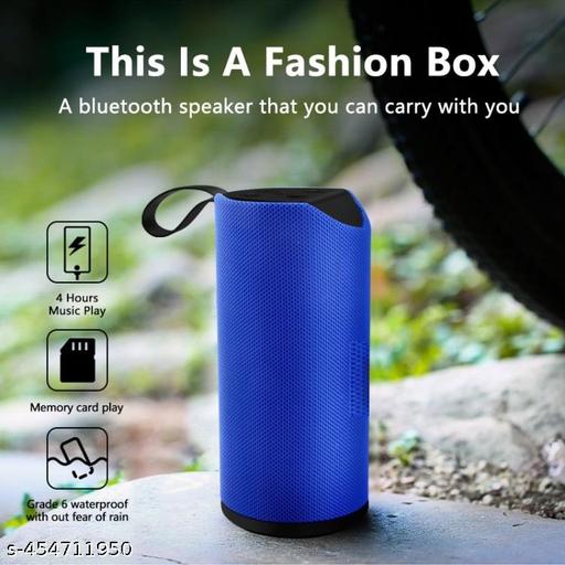 TG113 Portable Bluetooth Speaker with USB/Micro SD Card/AUX/Mic Multimedia Speaker System Super Bass Compatible with Android, iOS & Windows Devices