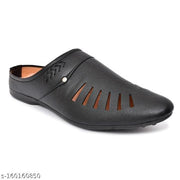 Stylish Men's Synthetic Grey Juttis