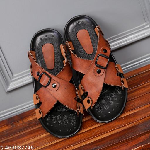 EXTRA SOFT Men's Classic Casual Sports  Sandals   | Comfortable & Lightweight| Stylish & Anti-Skid| Waterproof & Everyday Use Mules for Gents/Boys