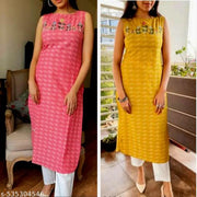 Trendy latest kurti combo