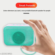 Zohlo Outdoor Bluetooth Speaker (5W) Up to 4-5 Hours Battery Life, Dynamic Sound Effects, Bluetooth 5.0, LED light changing color speaker(multicolor)