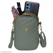 Raez Stylish Cross Body Mobile Bag For Girls