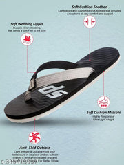 Sparx Slipper SFG-204 Grey Black For Men