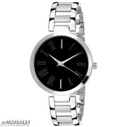 New Fancy Solid Dial Attractive Metal Chain Attractive Bracelet Analog Watch for Women