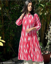 ikkat kurta