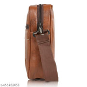 Stylish Professional Casual Synthetic Leather Bag/Shoulder Bag for Men/Travel Bag/Cross Body Bag/Office Business Bag/Messenger Bag/Stylish Sling Bag for Men & Women