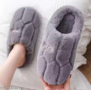 Women’s Slipper Solid Color Autumn and Winter Home Slipper For Men Warm Indoor Beadroom Slides Women Stripe Soft Cotton Slippers|| Flip flops || Carpet slippers || slippers for women and Girls ||