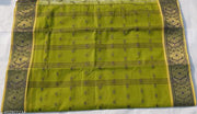 Raj Saree House Women's Bengali Pure Cotton Handloom Saree I Tant Saree I Bengali Saree  Daily  wear Tant   ( Lemon  // Without Blouse)