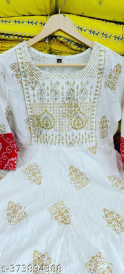 JAIPURI RIYON ANARKALI LONG KURTI