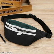 Waist Bag for Men Adjustable Strap | Boys Waist Bag Multipurpose Fanny Pack for Travel Hiking, Cycling, Casual Wear