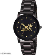 HRV Crystal 3D Glass Couple Theme Girls Wrist Analog Watch
