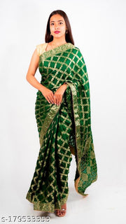 Pankhudi Fashion Women Artsilk Kerizal Saree