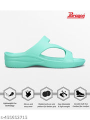 Paragon Eeken Women's Lightweight, Washable and Durable Blue Slippers for Everyday Use
