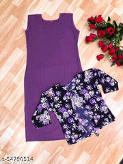 Myra Ensemble Kurtis with koti
