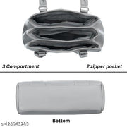 Grey Stylish ladies purse bag for daily Use. purse for women,women purse,handbags for women and girls,Shoulder Pu-Leather Handbags for Women's